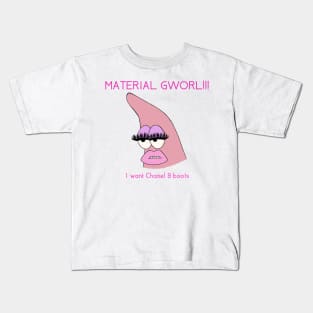 Material Gworl Patrick Star Kids T-Shirt